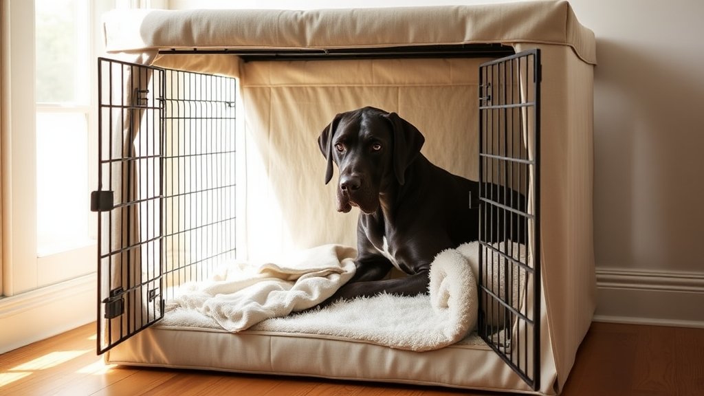 Crate Training Great Dane