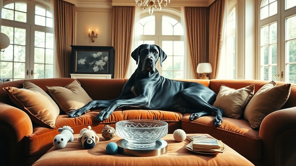 Spoiled Great Dane