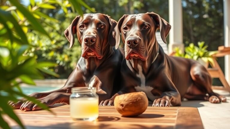 Great Danes & Coconut Oil