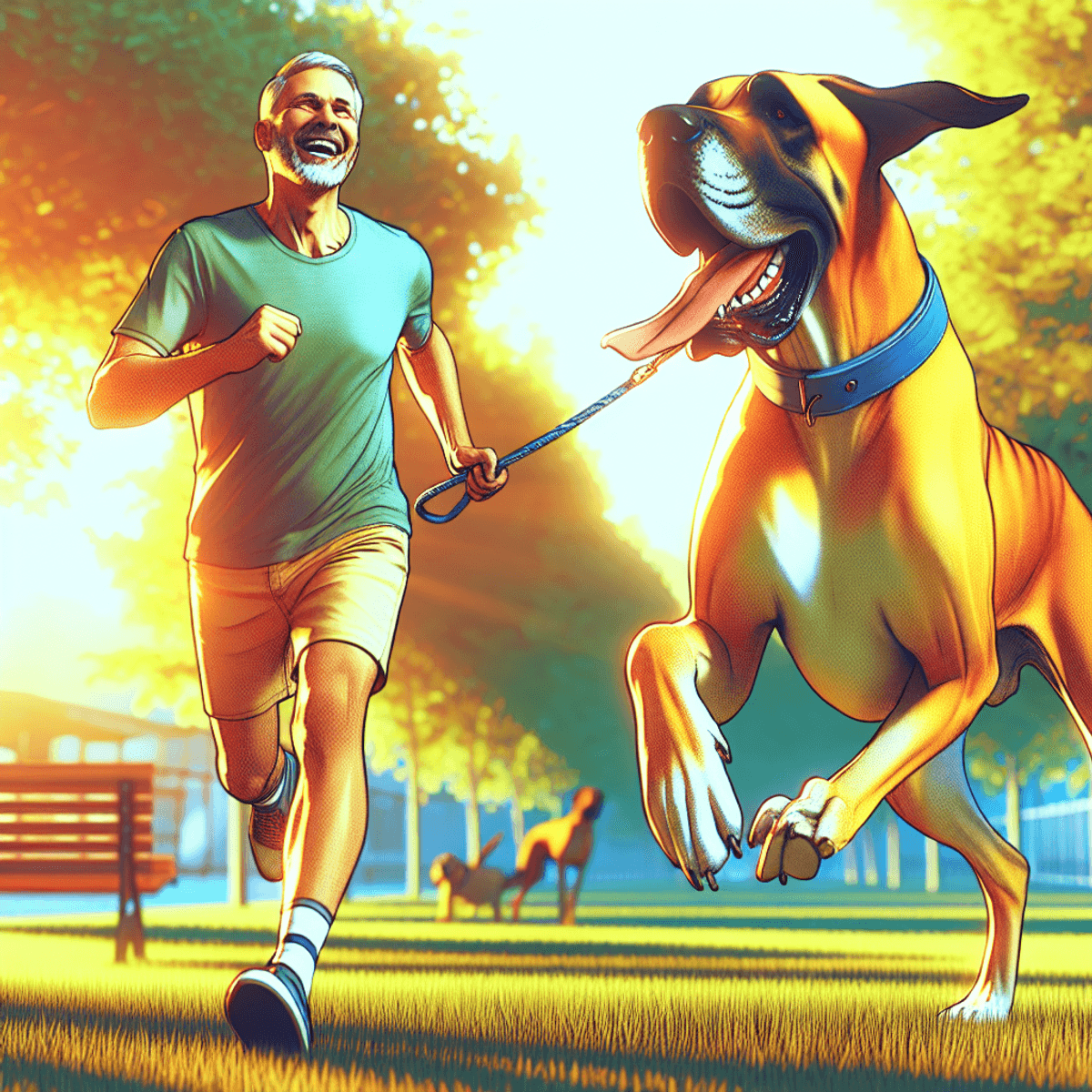Health Benefits of owning a Great Dane