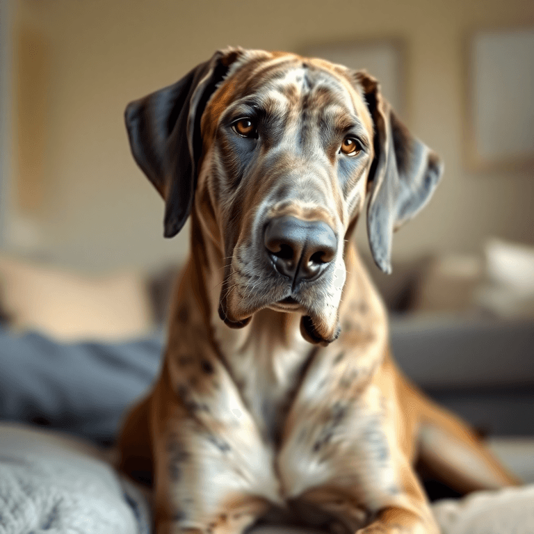 Signs Great Dane is Upset