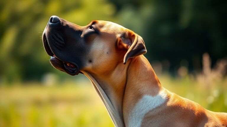 Great Dane Howling