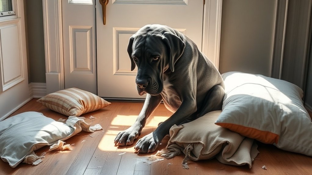 Separation Anxiety and Great Danes