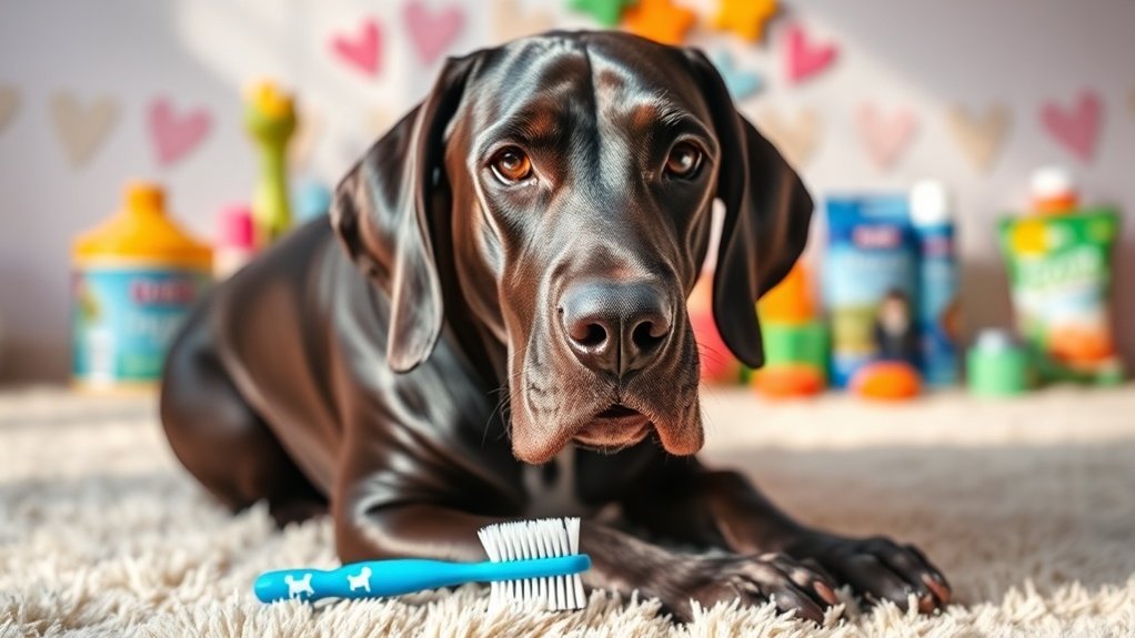 Dental Hygiene Great Dane